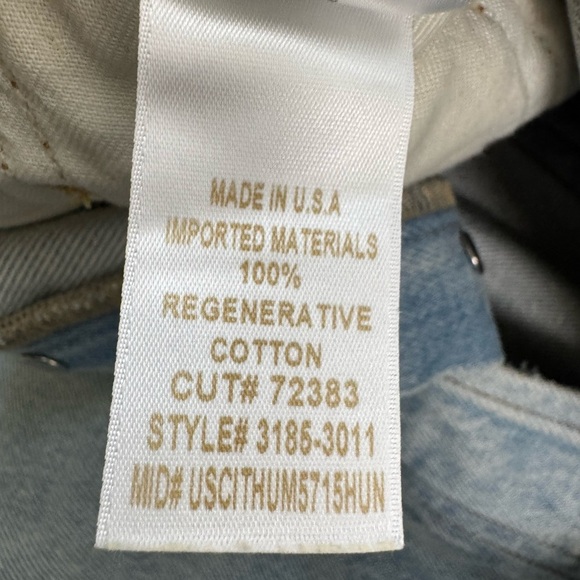 NWT Citizens of Humanity Carolina Denim Knee-Length Skirt in Array Size 25 - Picture 14 of 14